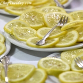 plates of lemons